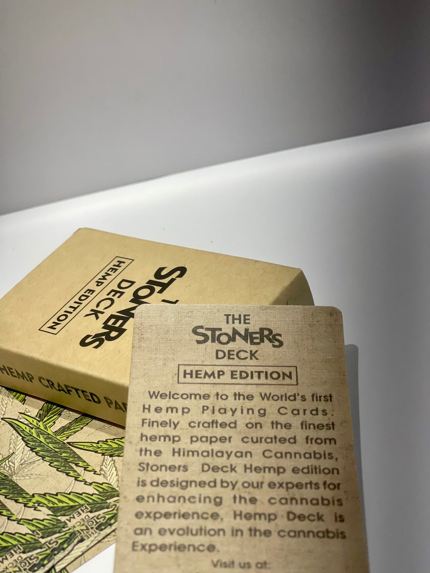 STONERS DECK HEMP CRAFTED PLAYING CARDS